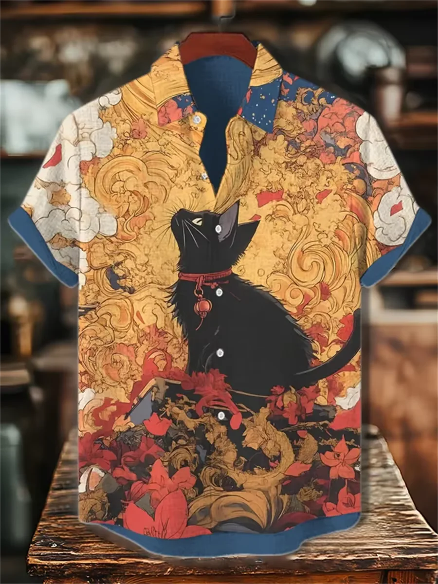 Erkek Hawaii Kısa Kollu Gömlek - Vintage Hawaiian Floral Shirt incelemesi ve fiyatı